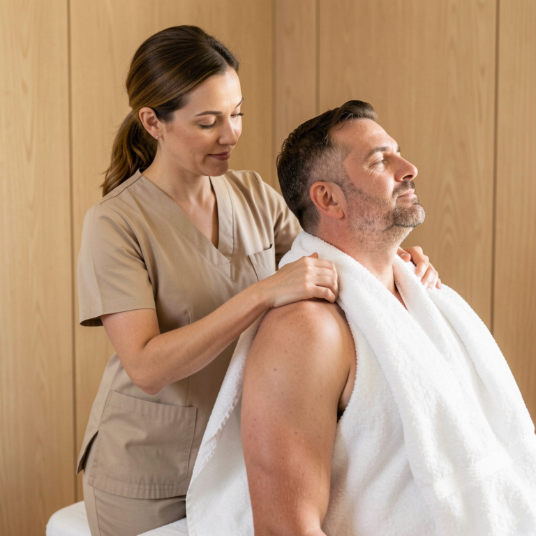 por que a tensao volta mesmo depois da massagem